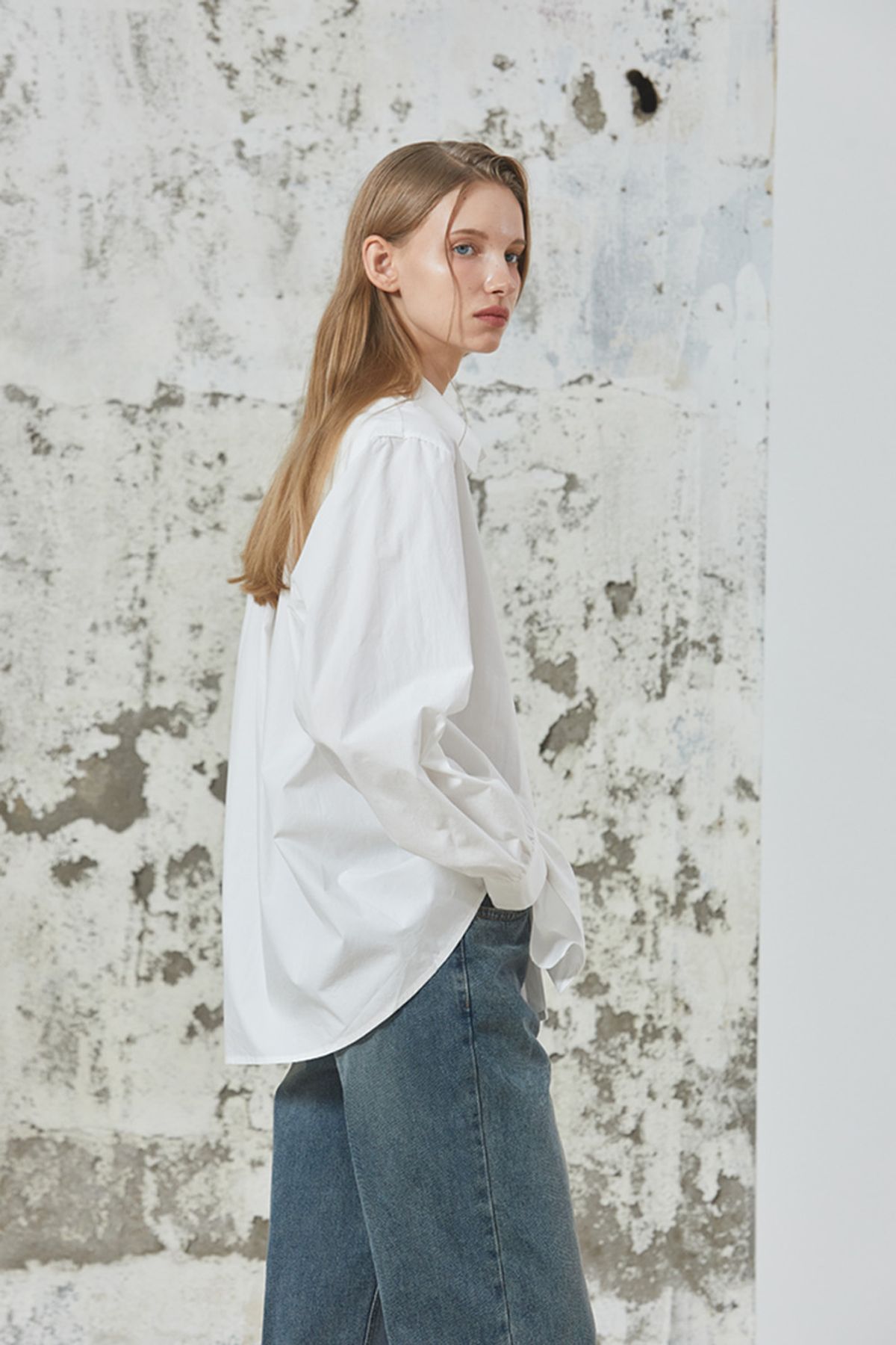 아노에틱(ANOETIC) ANC COTTON SHIRT_WHITE