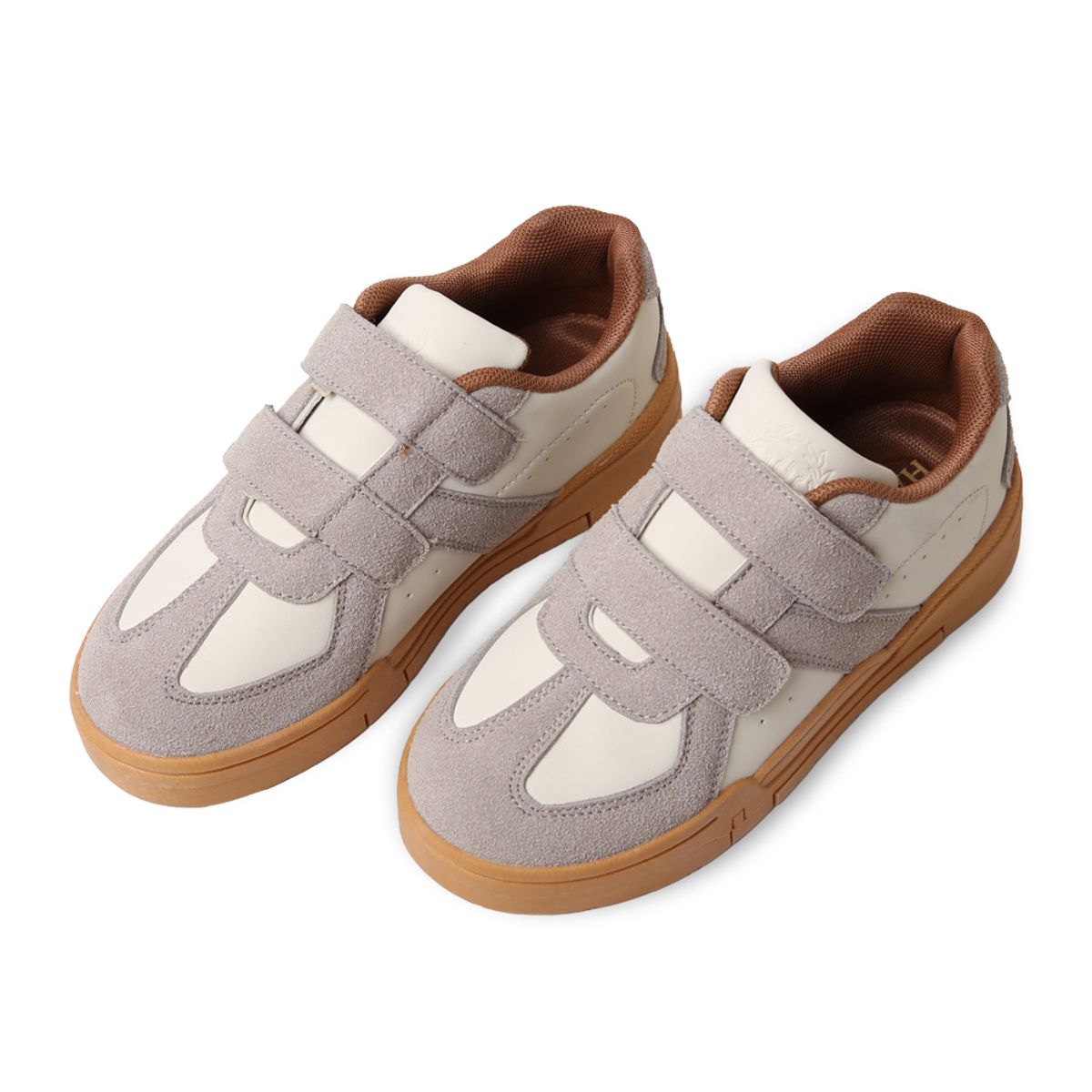 하버드슈즈 키즈(HARVARD SHOES KIDS) 모쉬 독일군 벨크로 스니커즈 베이지