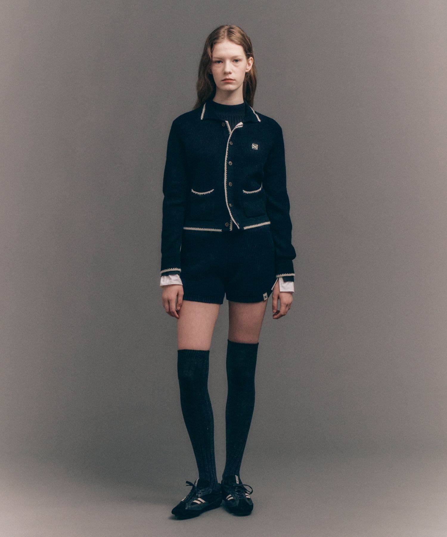 24FW★ SATUR ★BLUFF RACCOON COLLAR KNIT CARDIGAN MUSINSA | SATUR (W) Bluff Raccoon Collar Knit Cardigan Black
