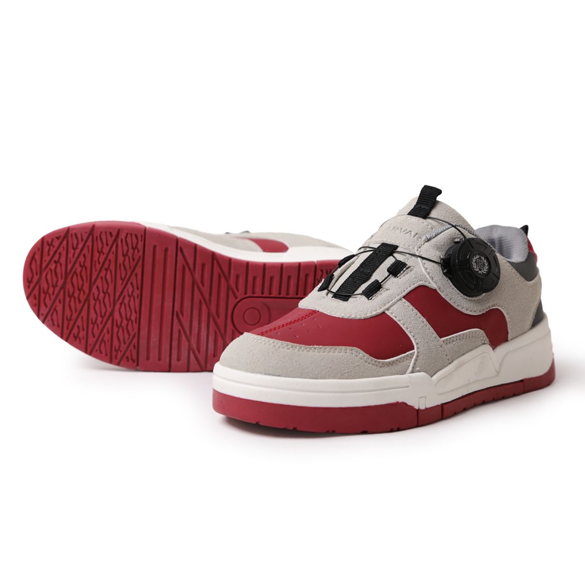 하버드슈즈 키즈(HARVARD SHOES KIDS) 넵튠 다이얼 운동화 버건디