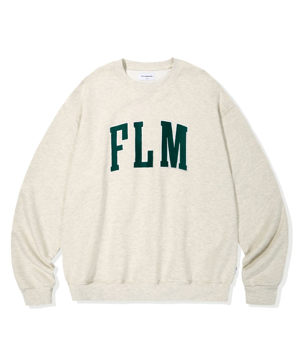필루미네이트(FILLUMINATE) FLM OG 로고 스웨트 셔츠-5Color