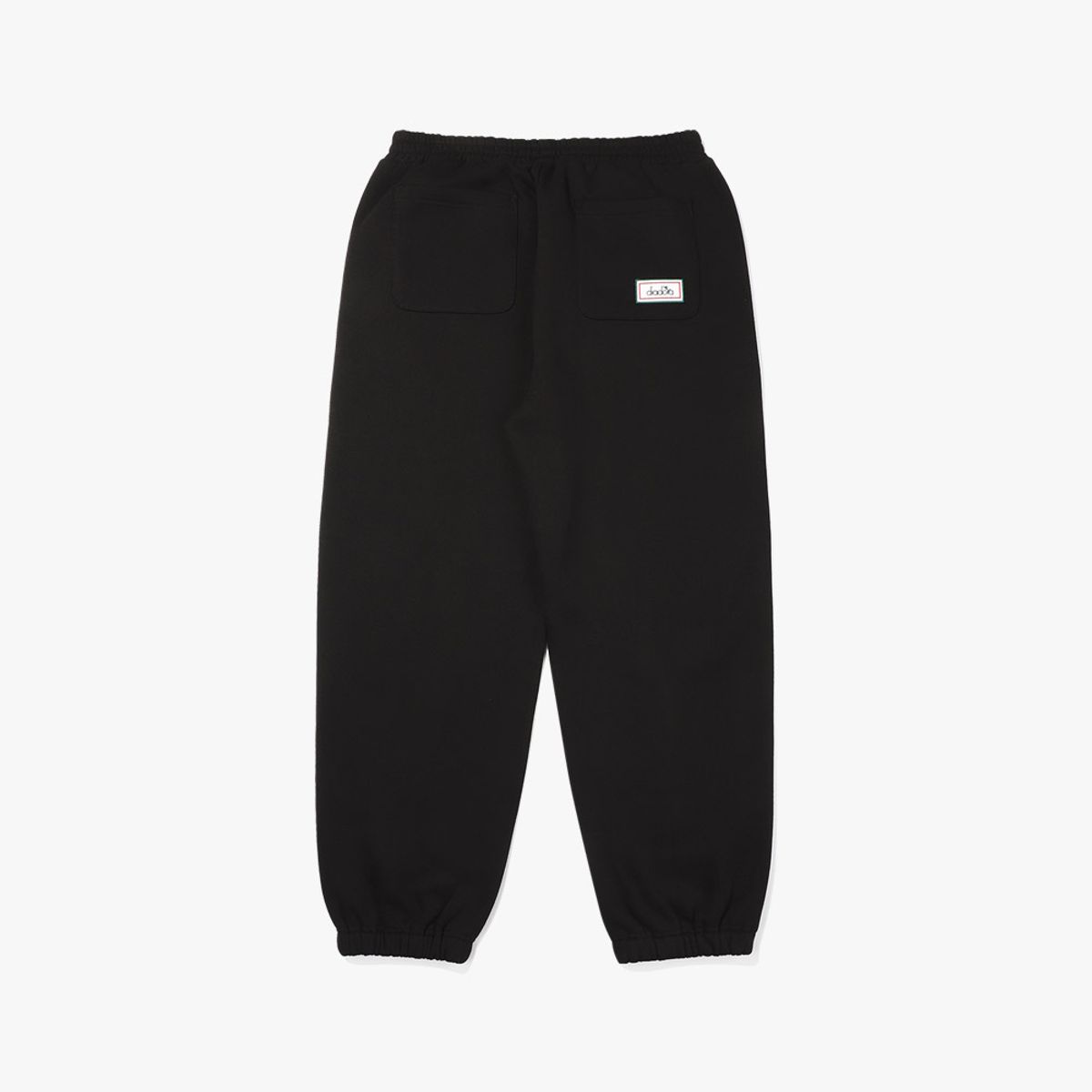 디아도라(diadora) 컴피 기모 스웻팬츠 BLACK