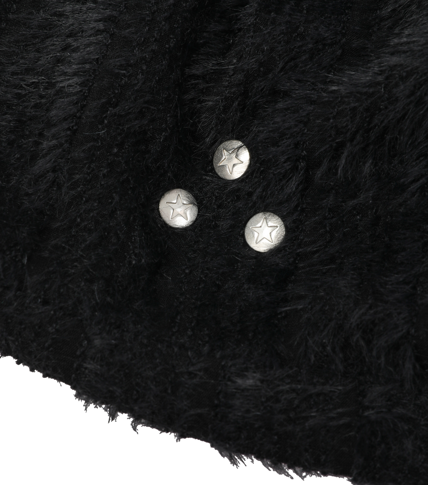 ■BAUF■ Star Rivet Fluffy Beanie White BH24FW-UWHT1 MUSINSA | BAUF Star Rivet Fluffy Beanie [White]