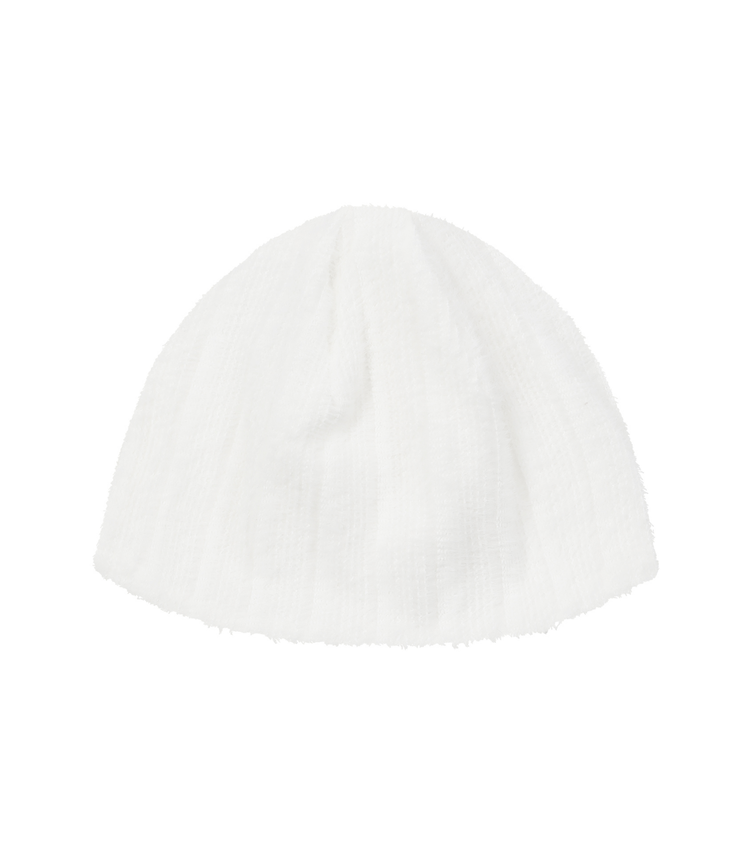 MUSINSA | BAUF Star Rivet Fluffy Beanie [White]