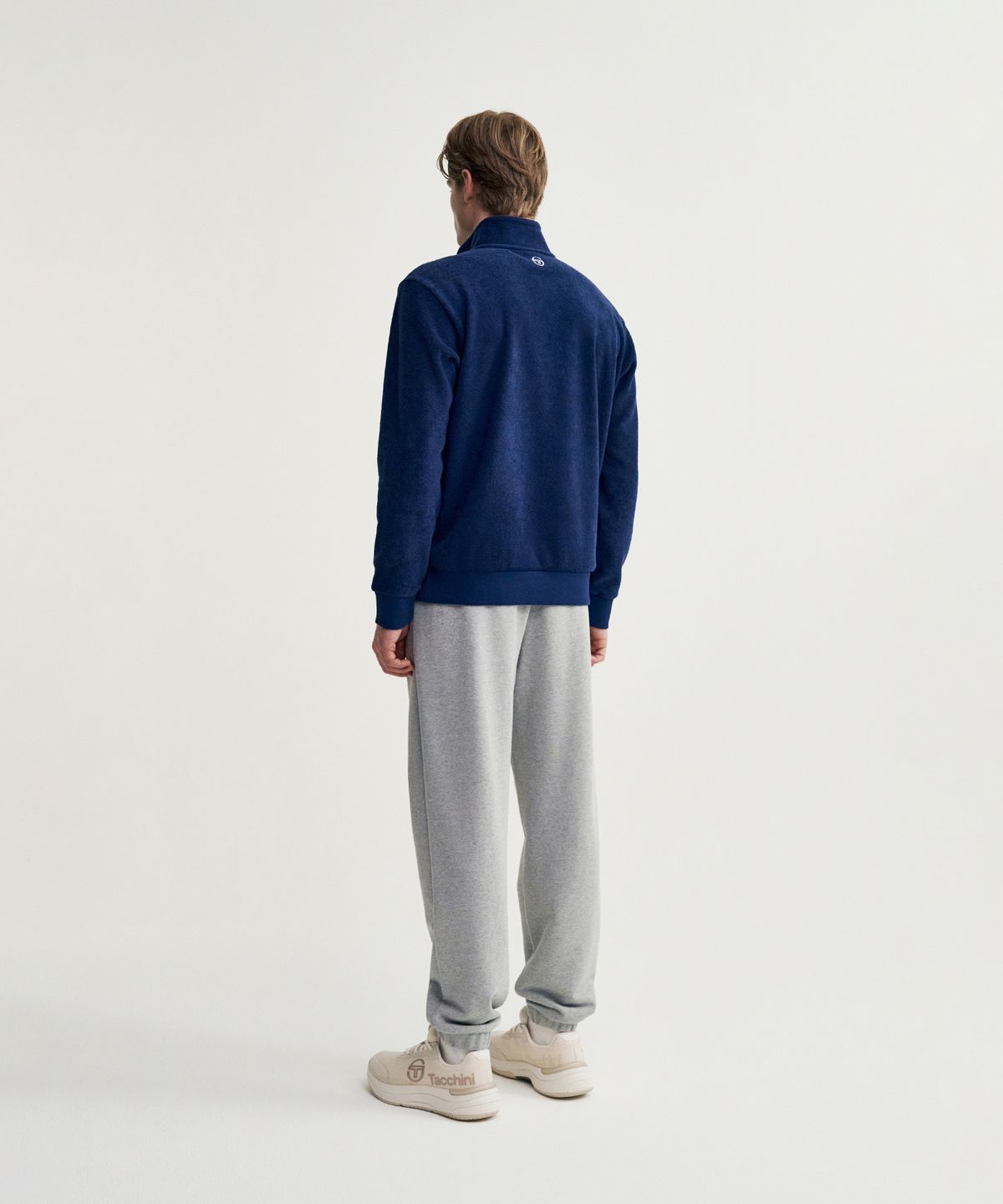 세르지오 타키니(SERGIO TACCHINI) M MC 하프집업 플리스 풀오버 (Navy)