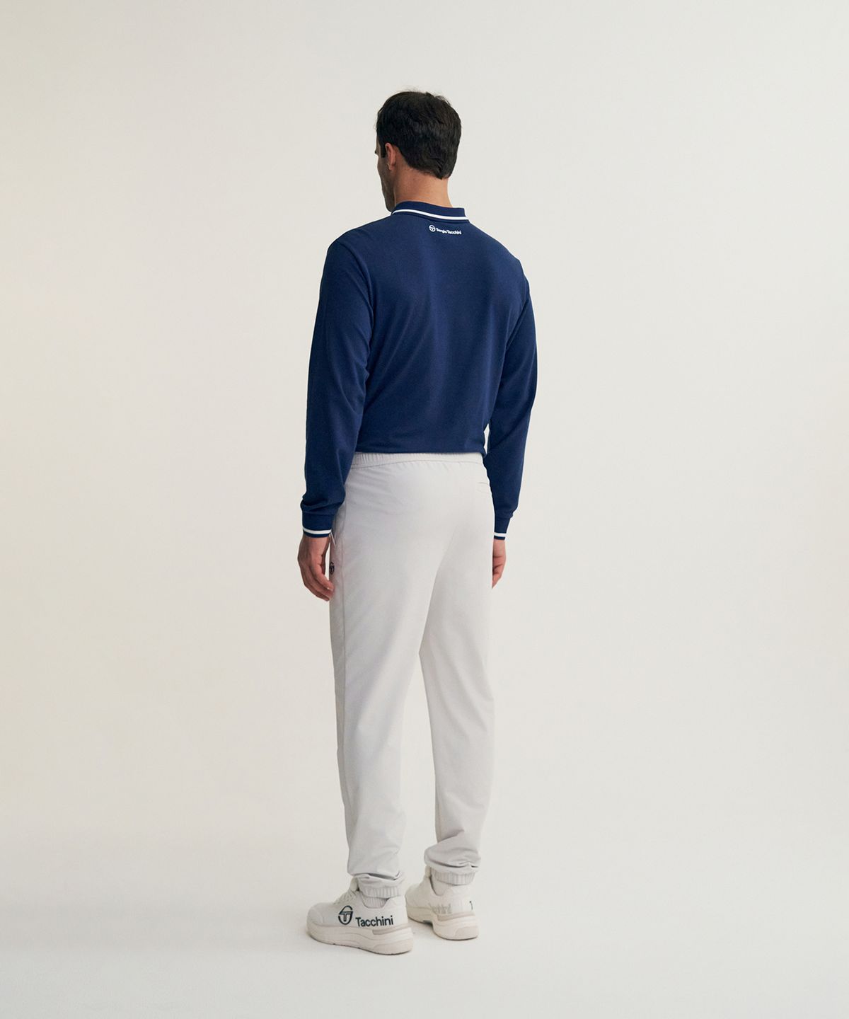 세르지오 타키니(SERGIO TACCHINI) M 데일리 우븐 기모 조거 팬츠 (L.Grey)
