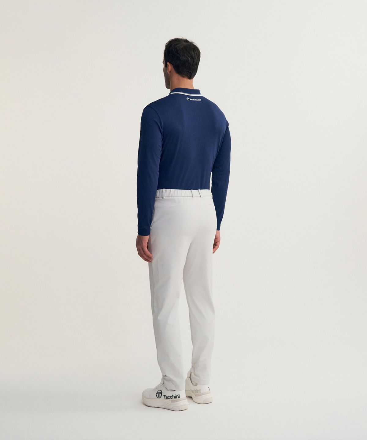 세르지오 타키니(SERGIO TACCHINI) M 데일리 우븐 기모 스트레이트 팬츠 (L.Grey)