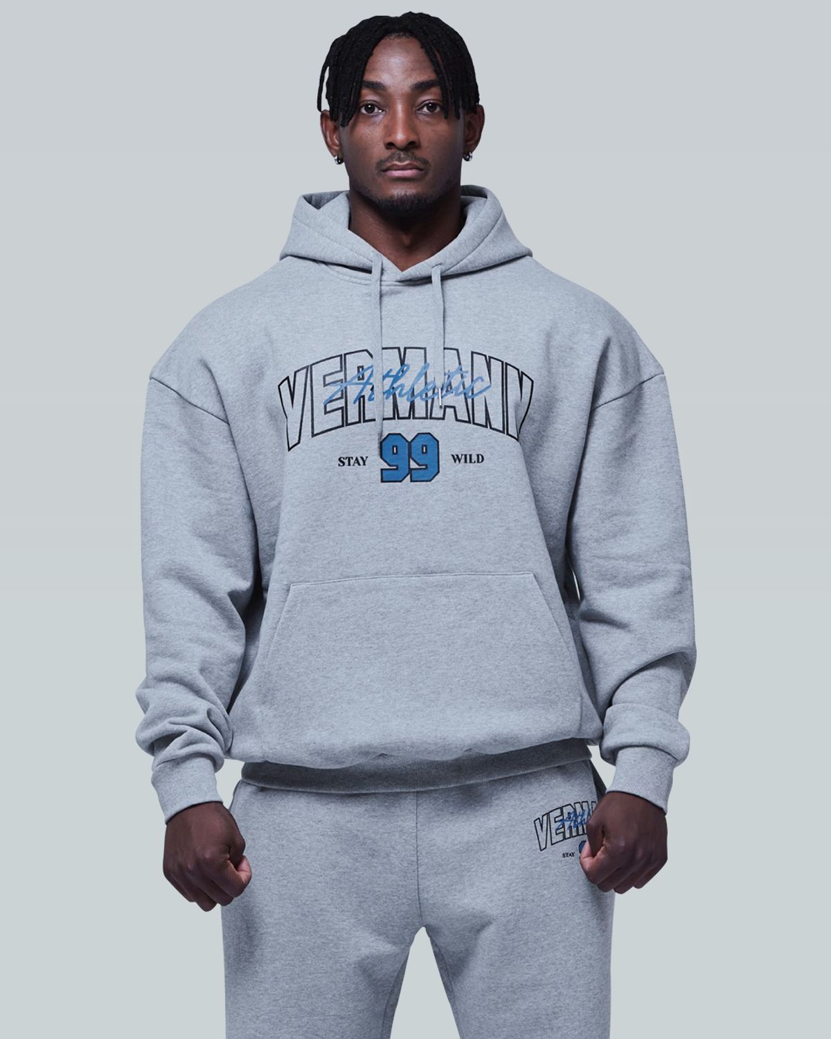 베르만 어패럴(VERMANN APPAREL) 99로고 오버핏 후드티 3colors
