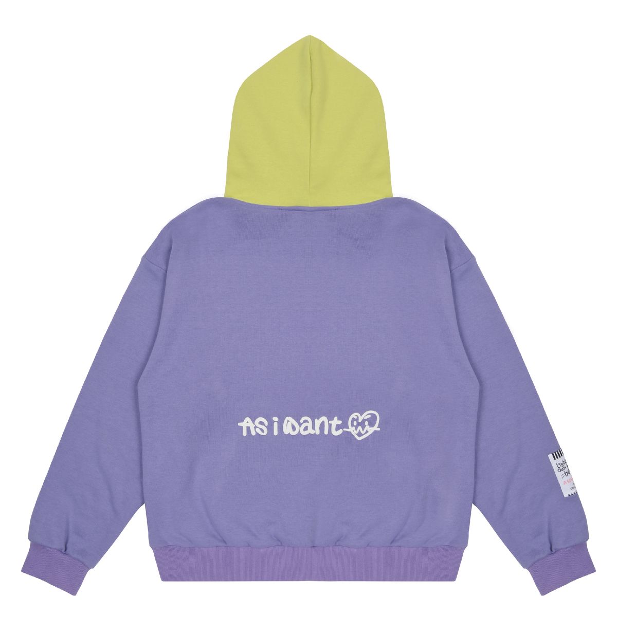 에즈아이원(ASIWANT) HELLA NASTY HOODIE VIOLET