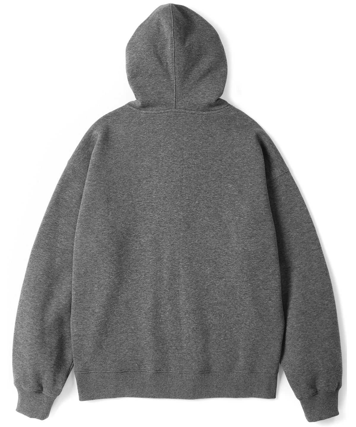 쿨트(KULTE) Small lettering zip-up C.M.grey