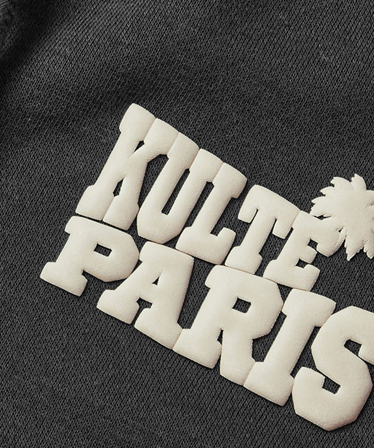 쿨트(KULTE) Palm tree zip-up Grey