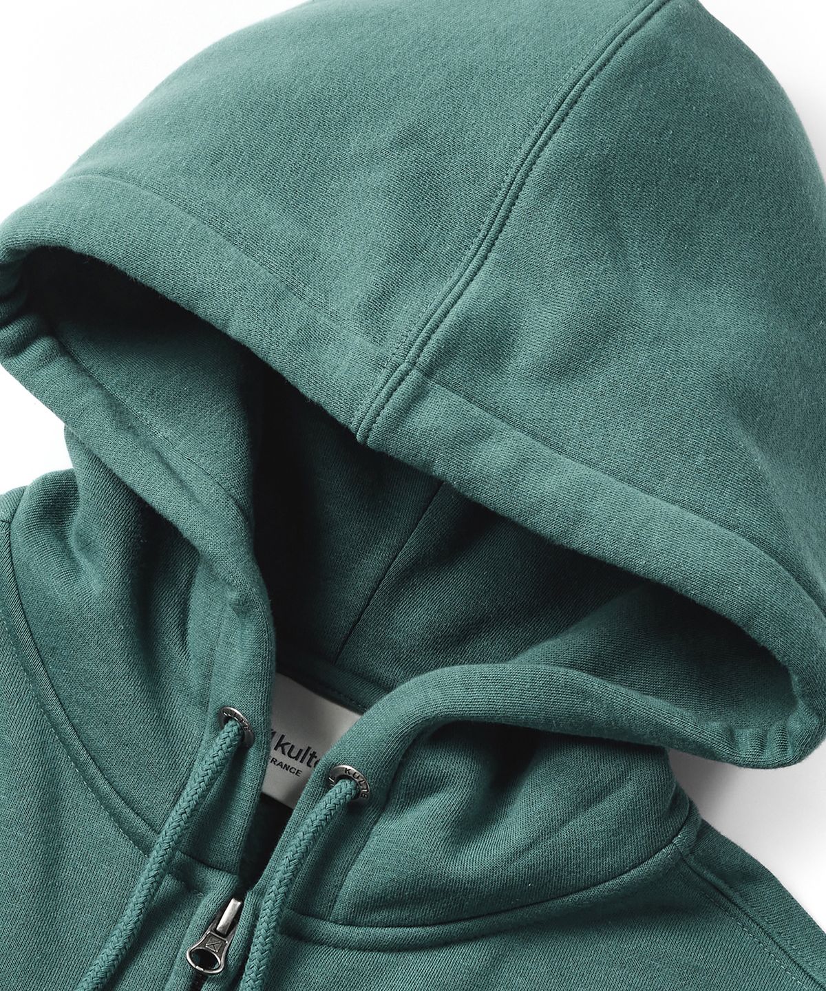 쿨트(KULTE) Palm tree zip-up D.green