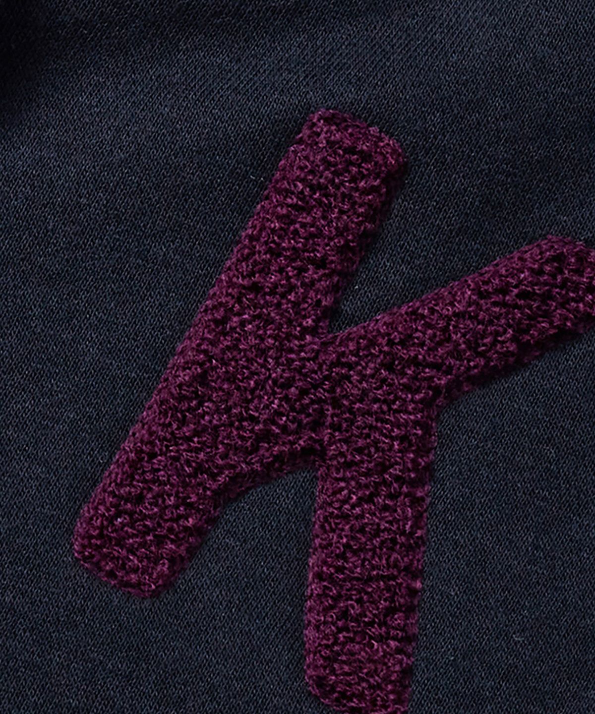 쿨트(KULTE) K boucle zip-up D.navy