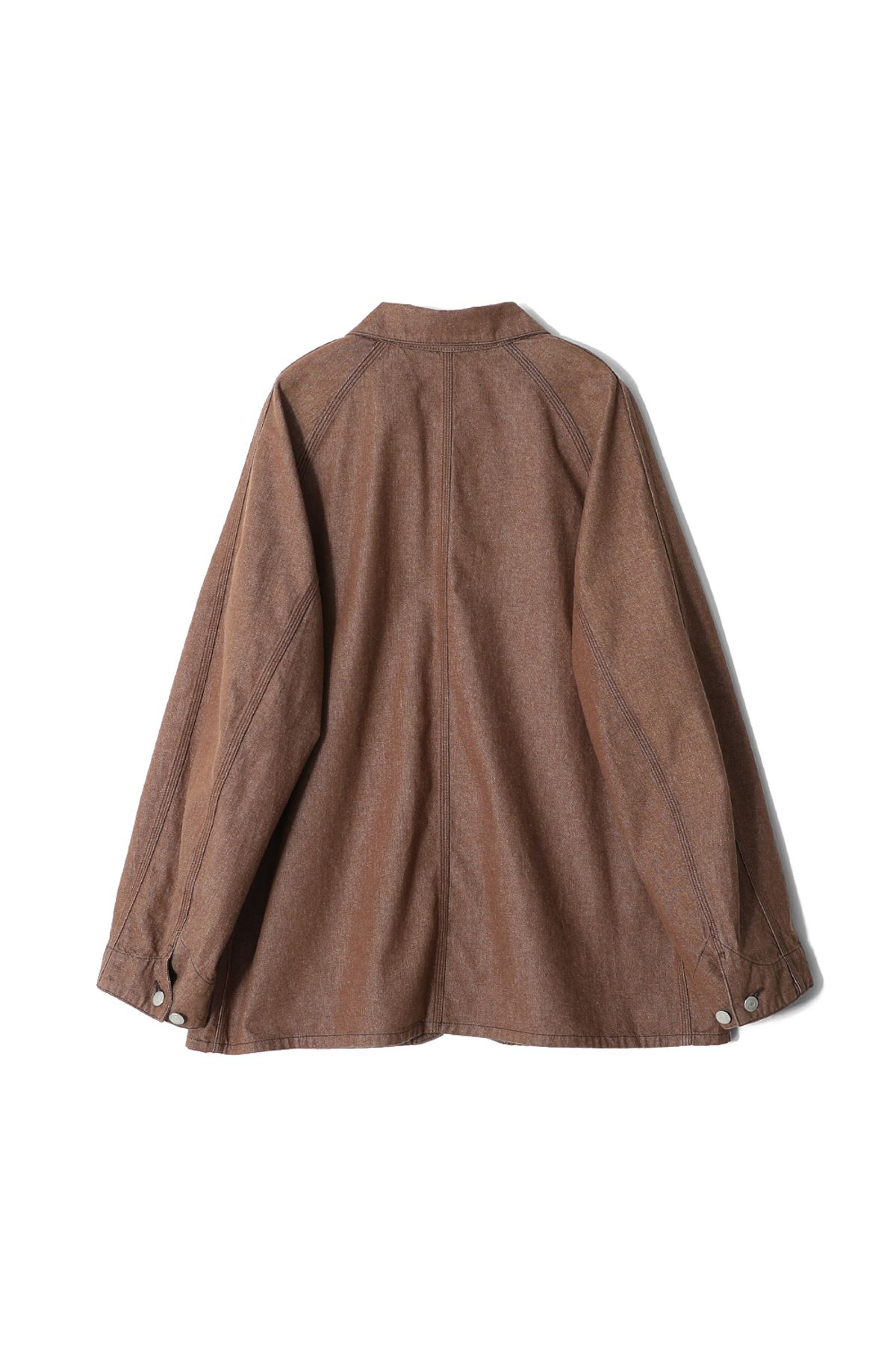 홀리선(HORLISUN) Painter Denim Chore Jacket Brown