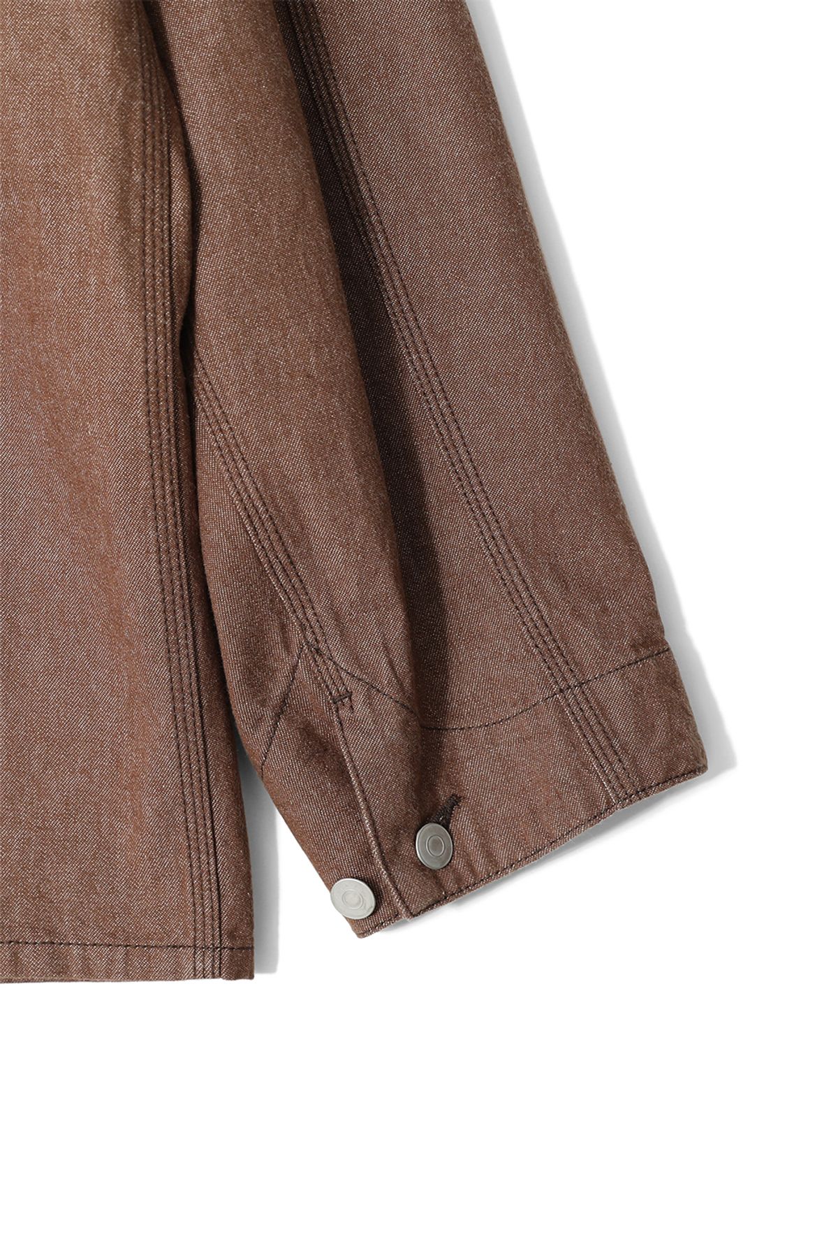 홀리선(HORLISUN) Painter Denim Chore Jacket Brown