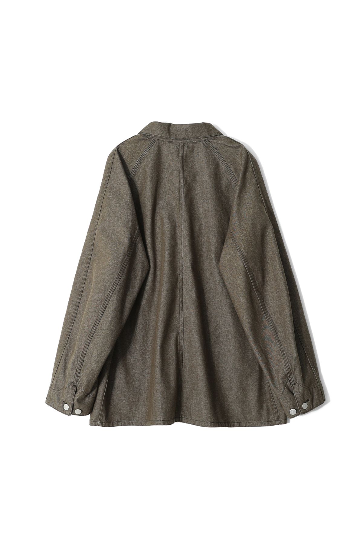 홀리선(HORLISUN) Painter Denim Chore Jacket Olive