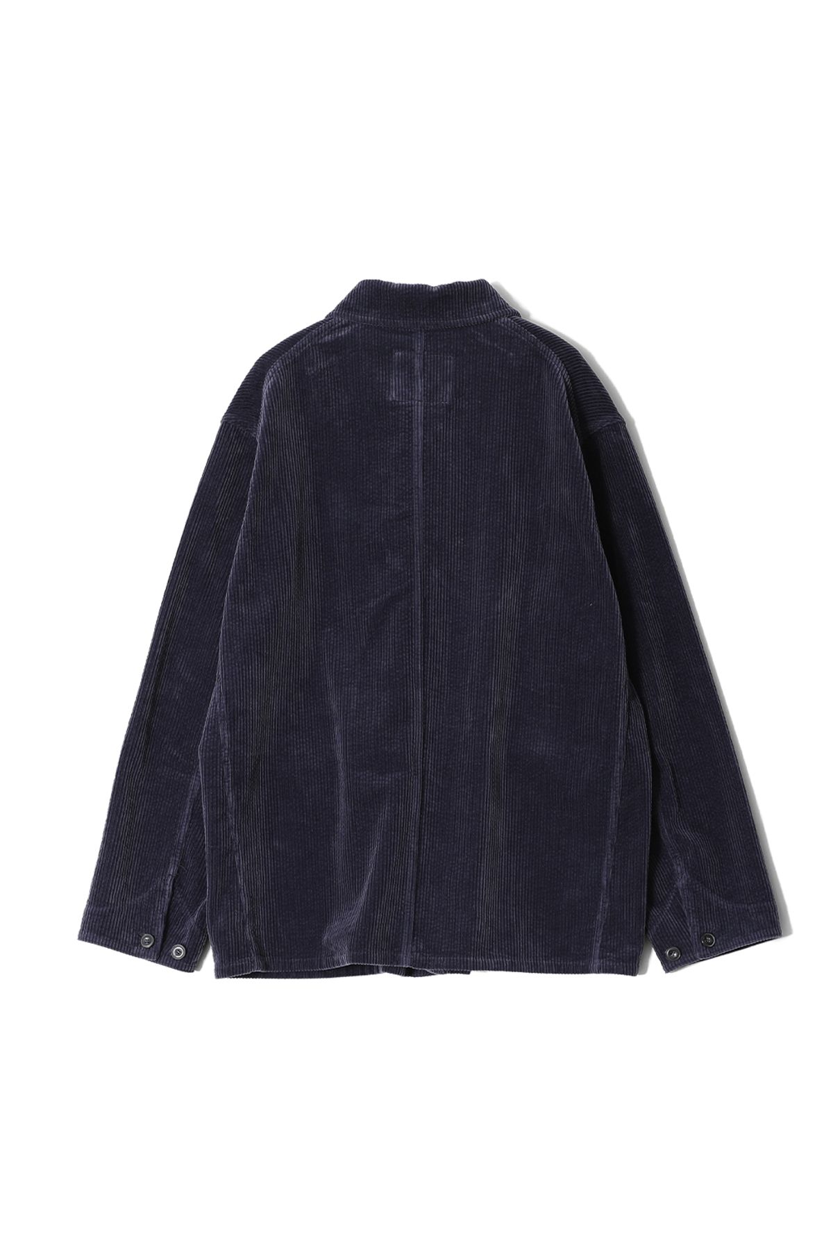 홀리선(HORLISUN) Gardener Corduroy Coverall Jacket Indigo Navy
