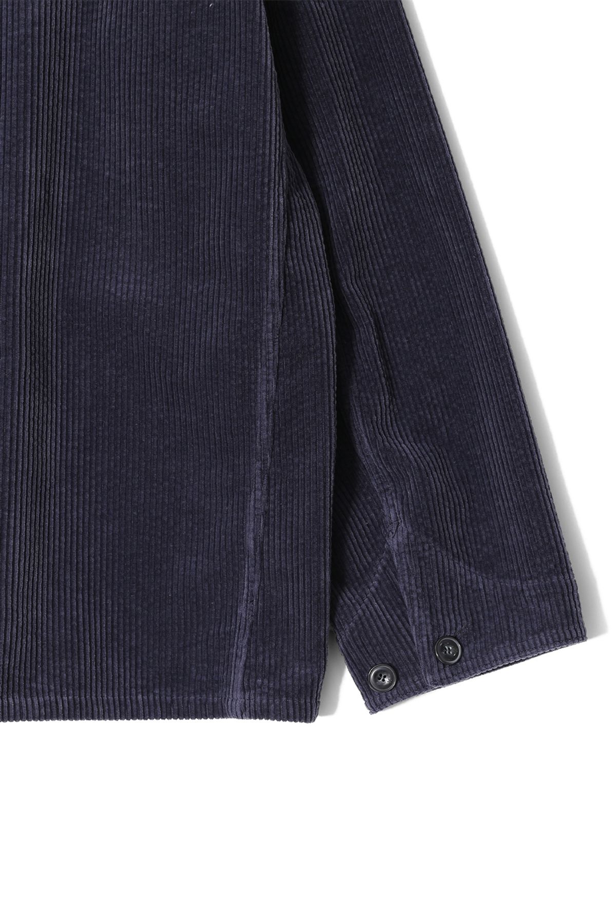 홀리선(HORLISUN) Gardener Corduroy Coverall Jacket Indigo Navy