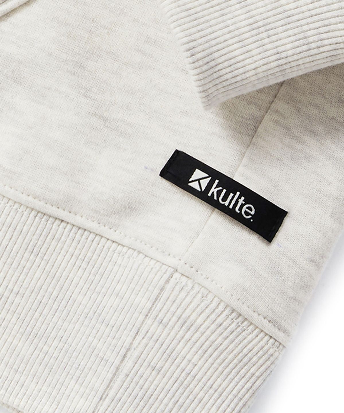 쿨트(KULTE) Retro radio hoody O.B.melange