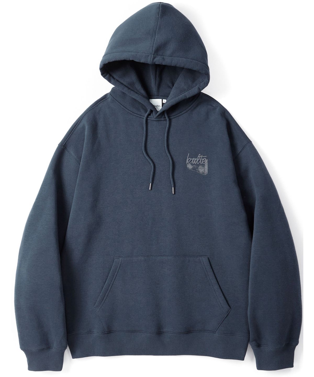 쿨트(KULTE) Retro radio hoody Blue
