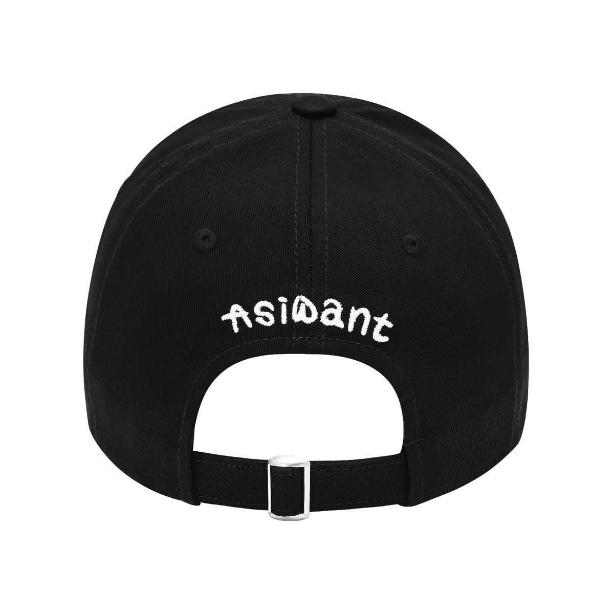 에즈아이원(ASIWANT) HEART SOUNDING NOISES BALL CAP BLACK