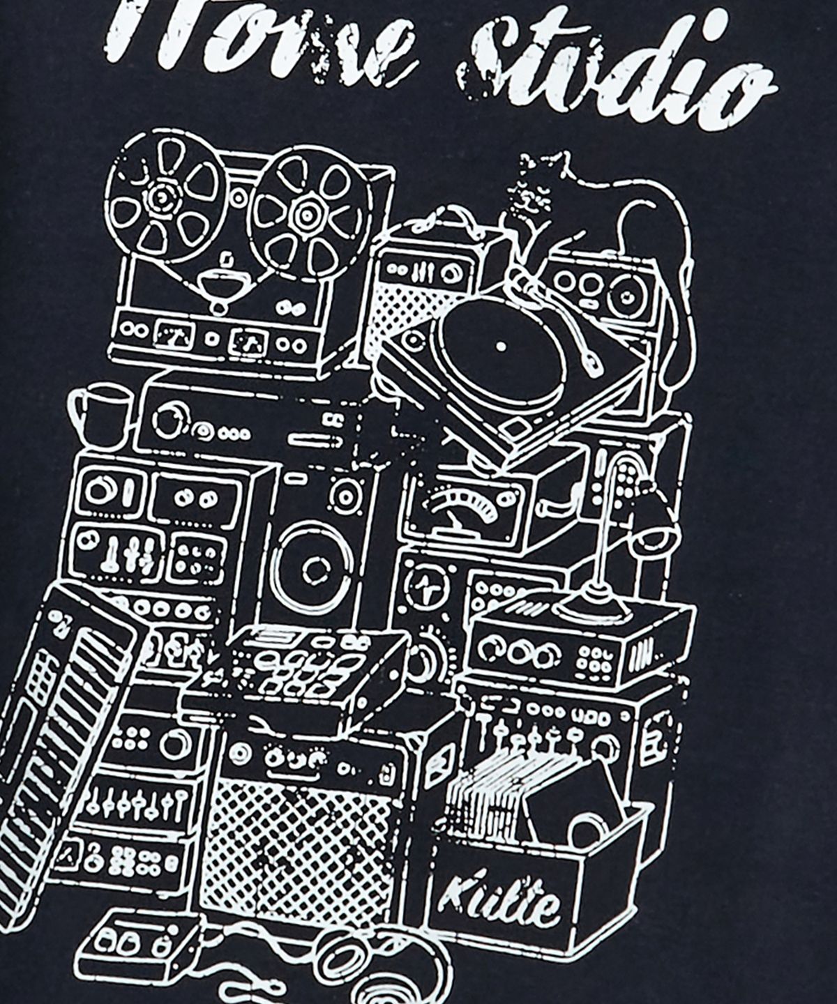쿨트(KULTE) Home studio hoody D.navy