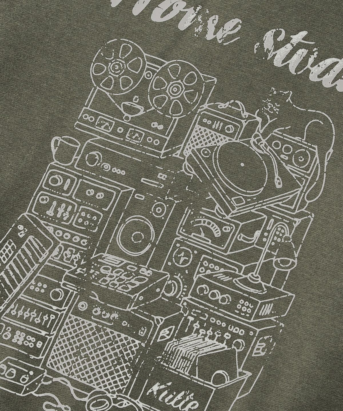 쿨트(KULTE) Home studio hoody Khaki