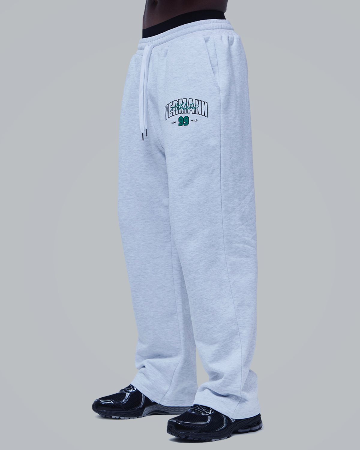 베르만 어패럴(VERMANN APPAREL) 99로고 와이드 팬츠 3colors