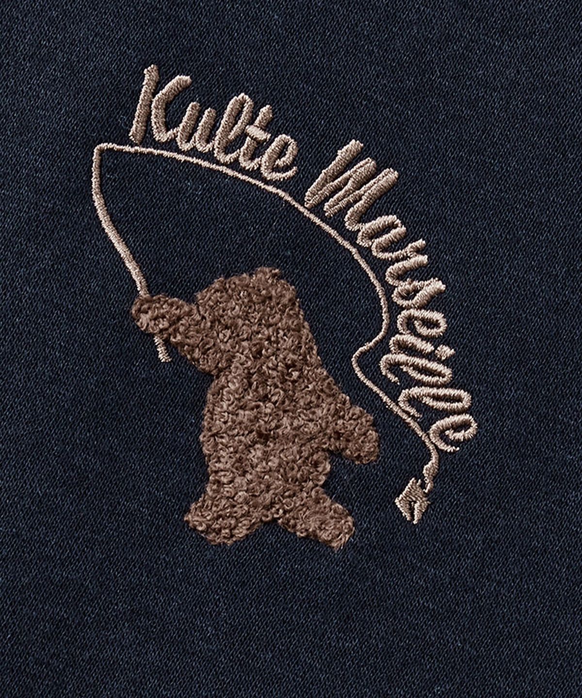 쿨트(KULTE) Fishing bear crewneck D.navy