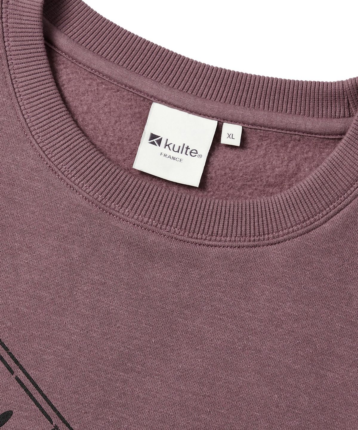 쿨트(KULTE) Retro radio crewneck D.pink