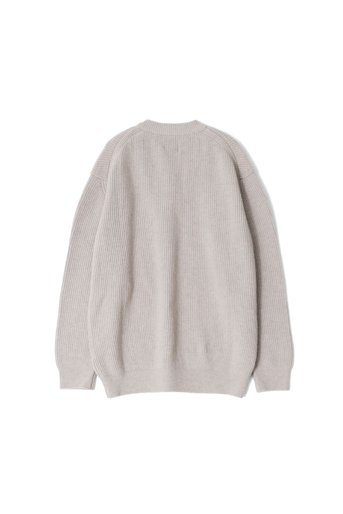 홀리선(HORLISUN) Northyork Crewneck Heavy Knit Ecru