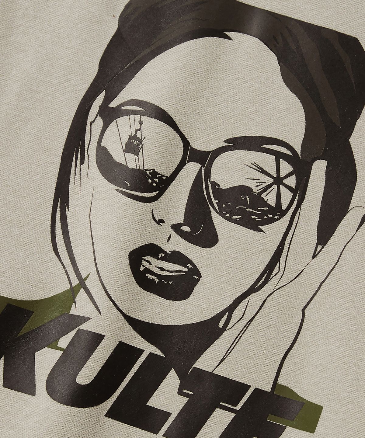 쿨트(KULTE) Sunglass girl crewneck L.beige