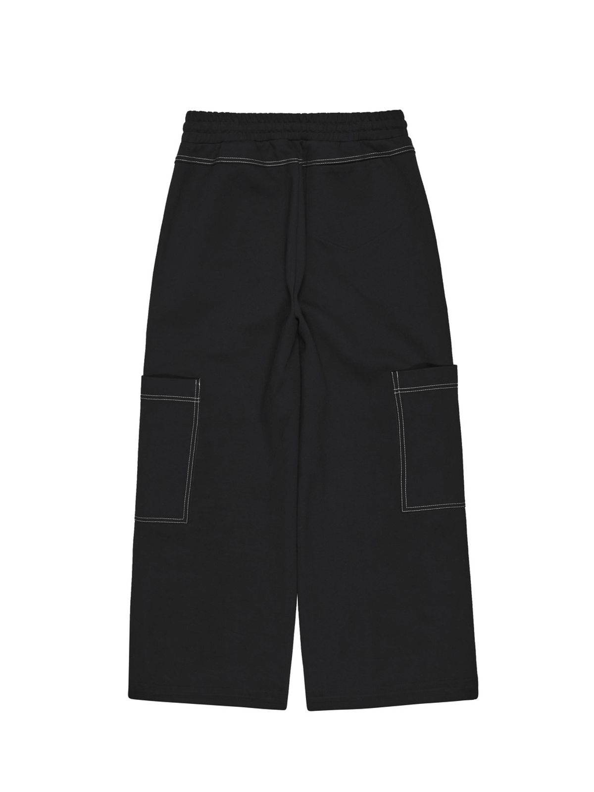 민더리(MEENDERI) [UNISEX]BIG POCKET JOGGER PANTS - BLACK