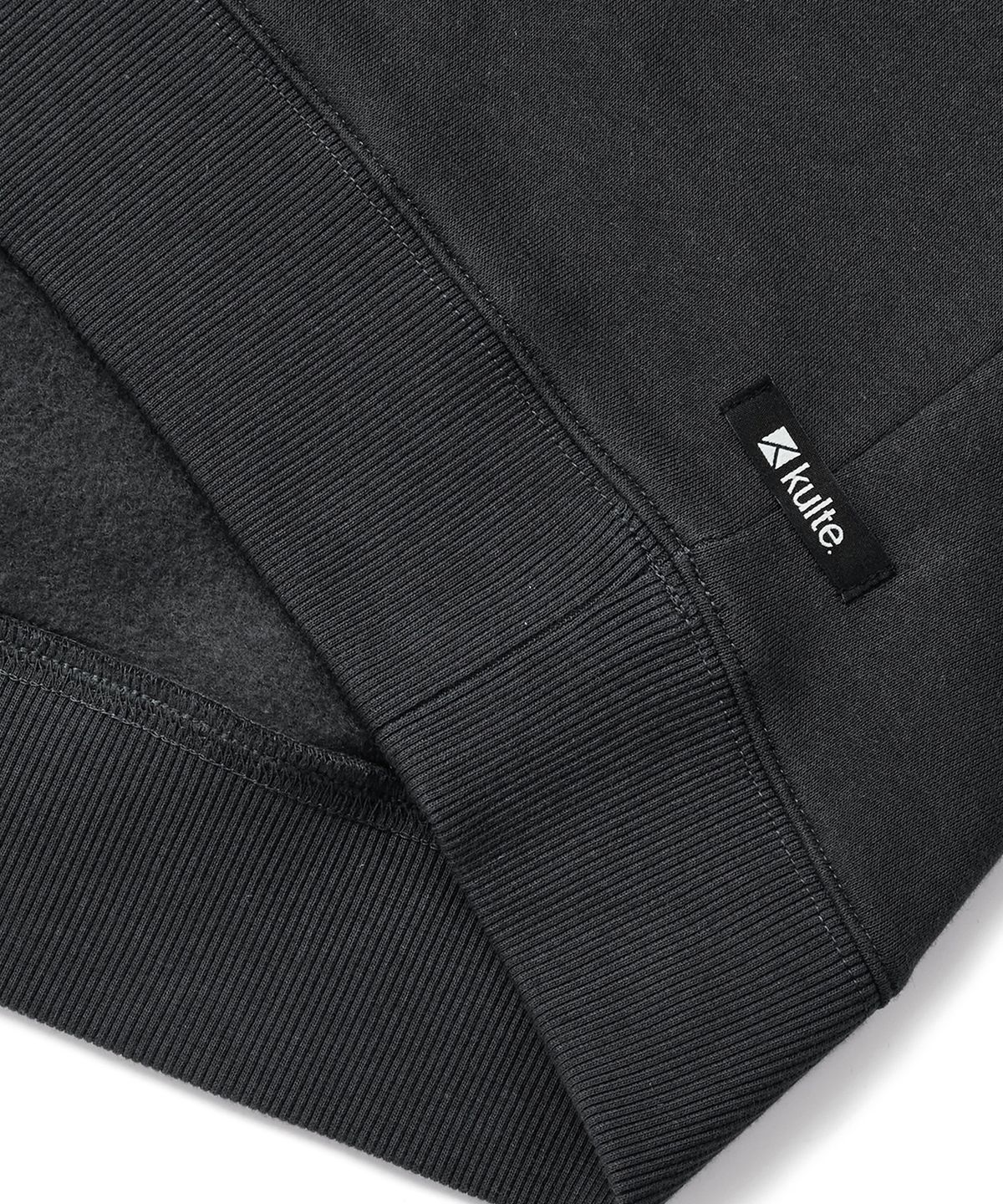 쿨트(KULTE) Small lettering crewneck Grey