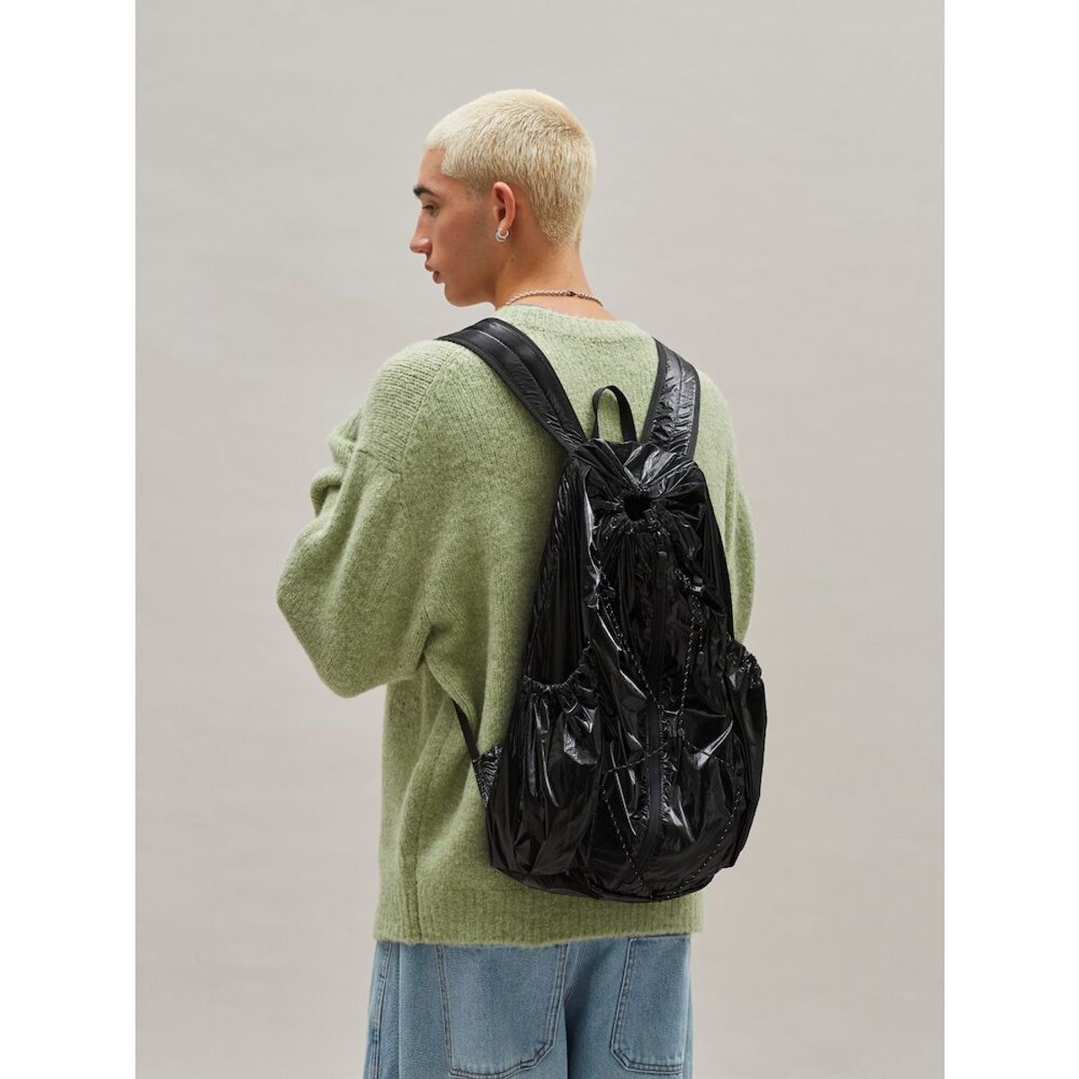 샌드 사운드(SAND SOUND) String Backpack  Black