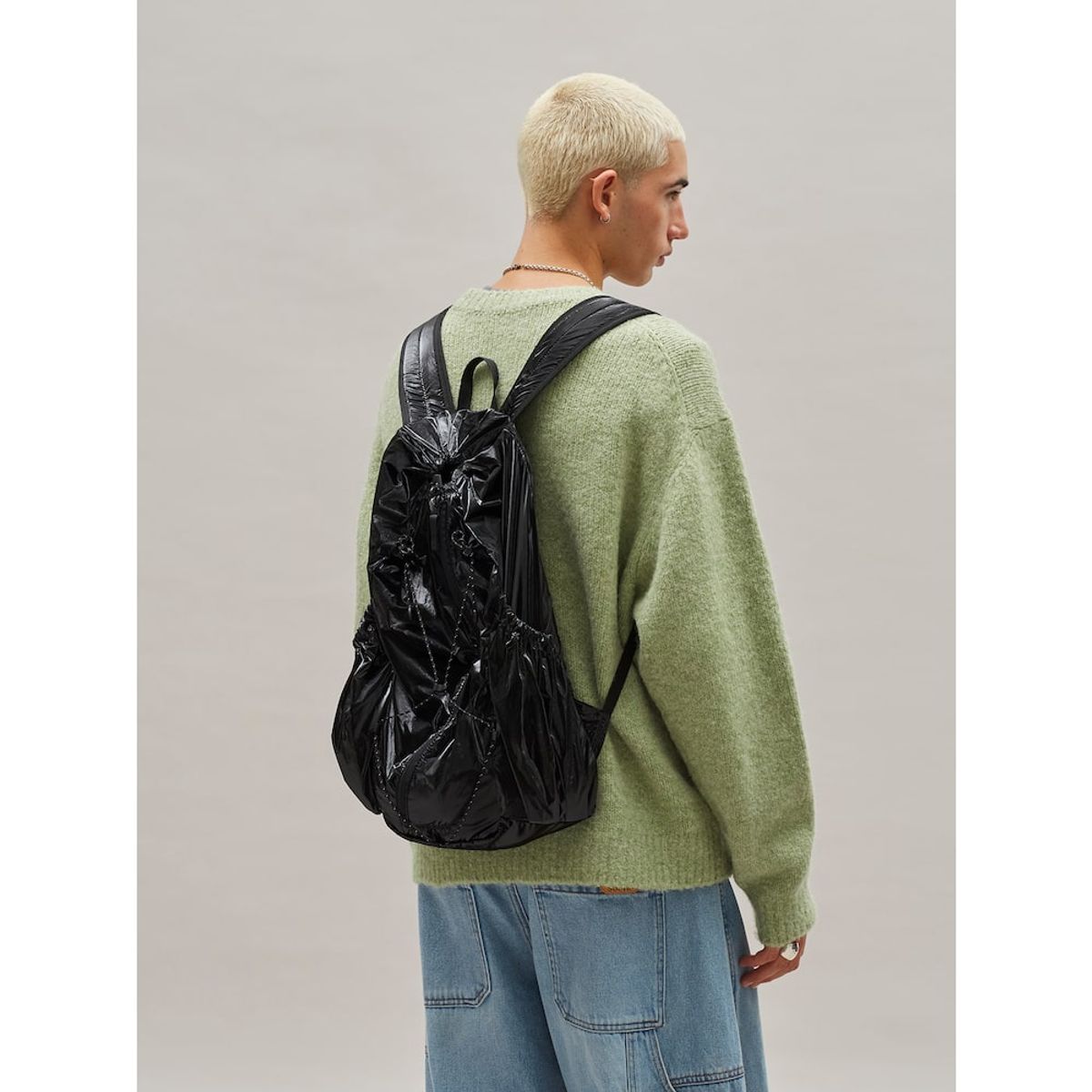 샌드 사운드(SAND SOUND) String Backpack  Black