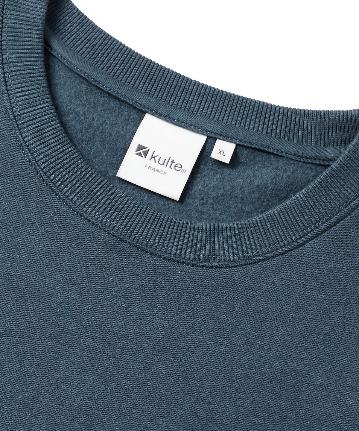 쿨트(KULTE) Small lettering crewneck Blue
