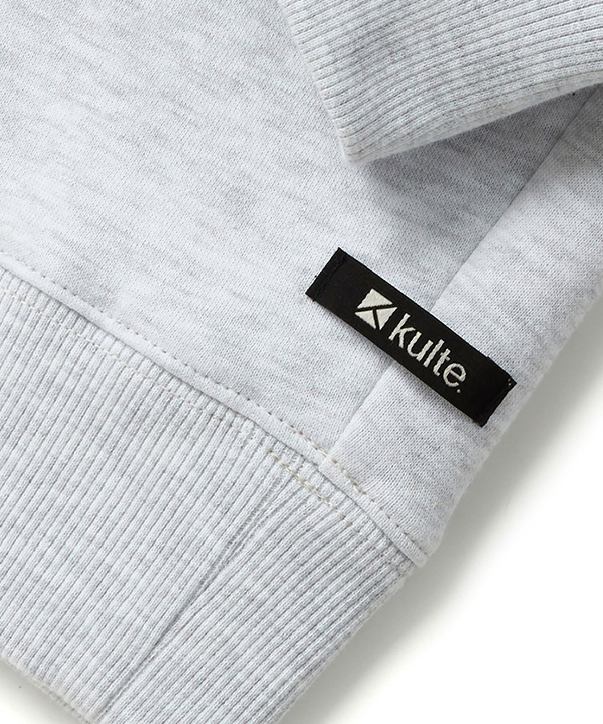 쿨트(KULTE) Small lettering crewneck L.melange