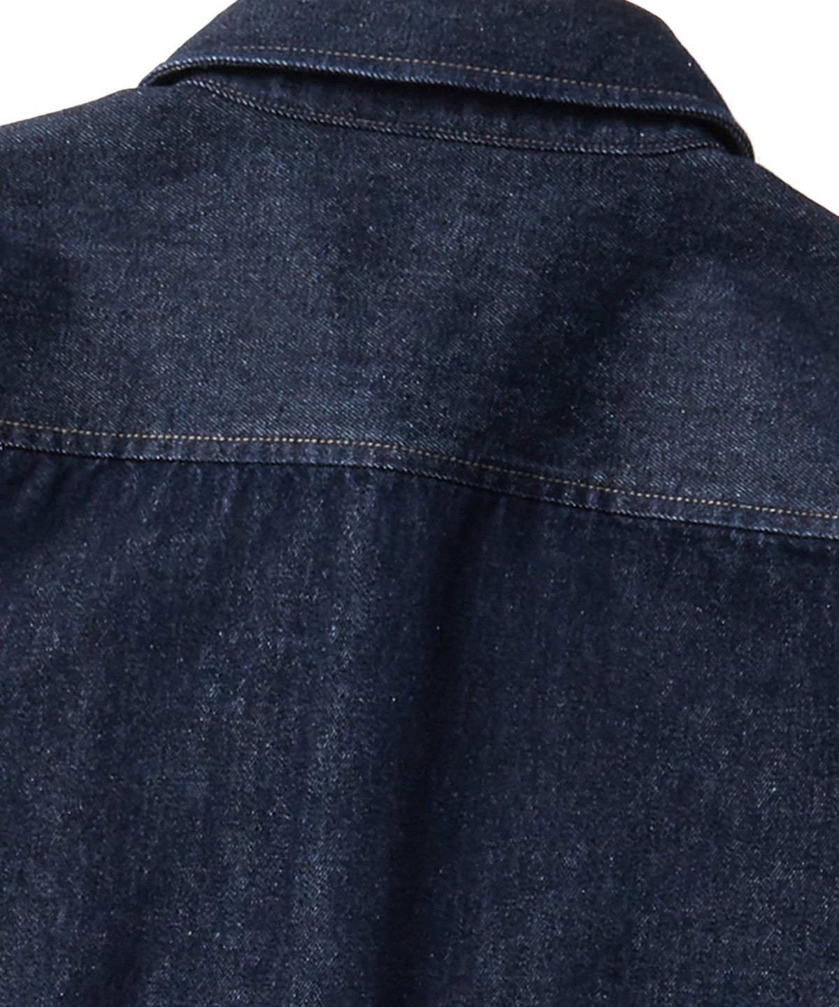 쿨트(KULTE) Washed work denim shirt Indigo