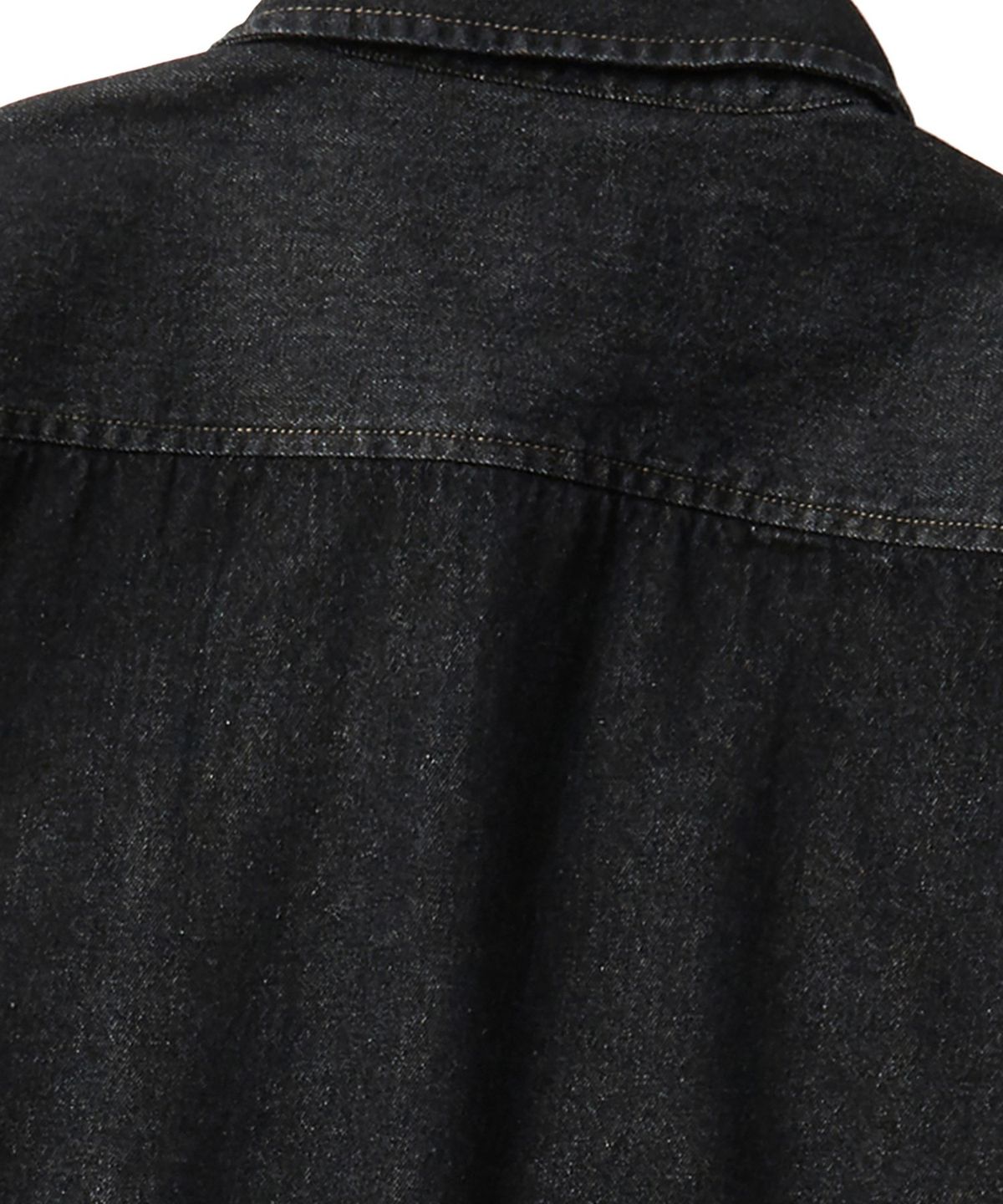 쿨트(KULTE) Washed work denim shirt Black
