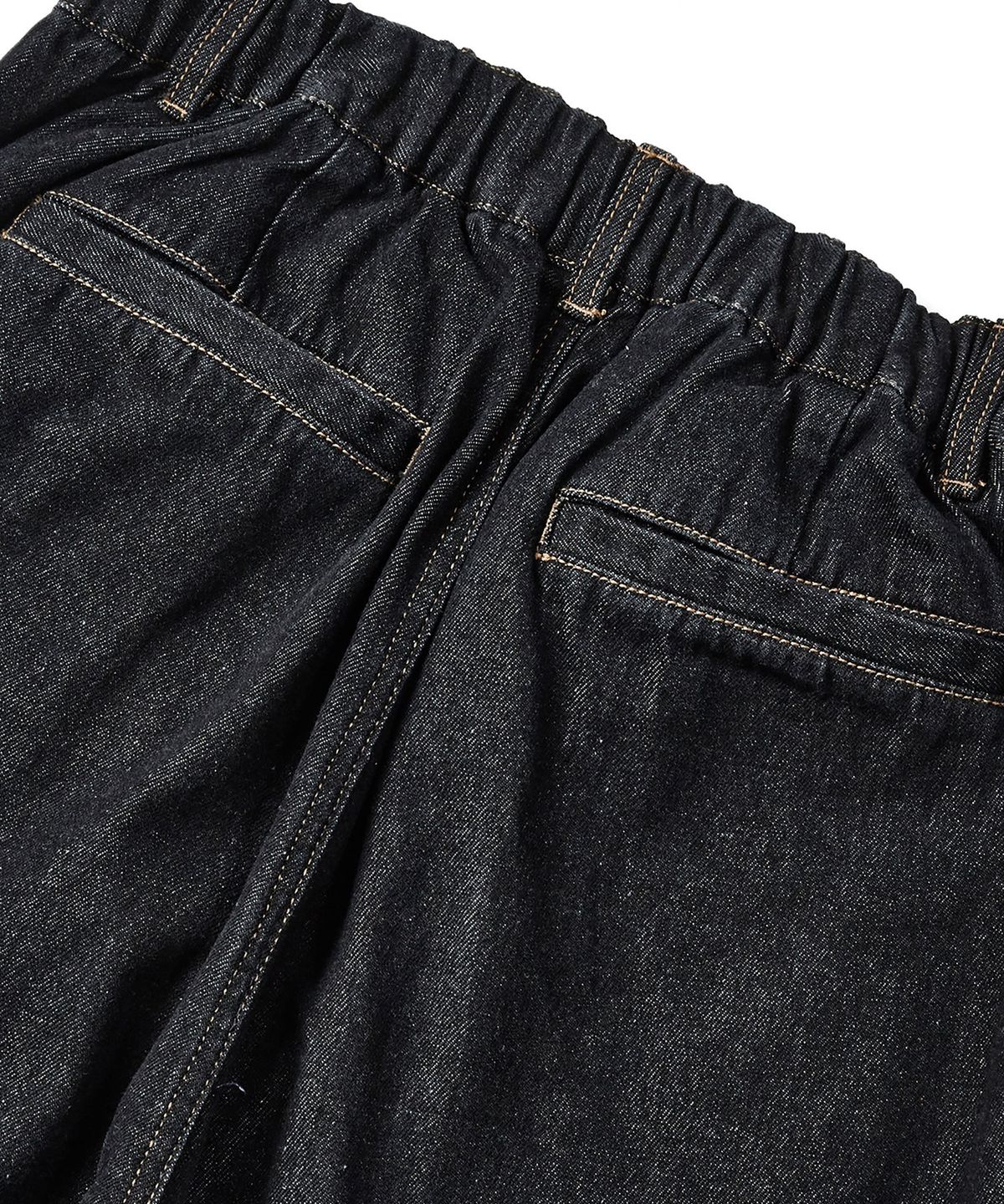 쿨트(KULTE) Washed cargo denim pants Black