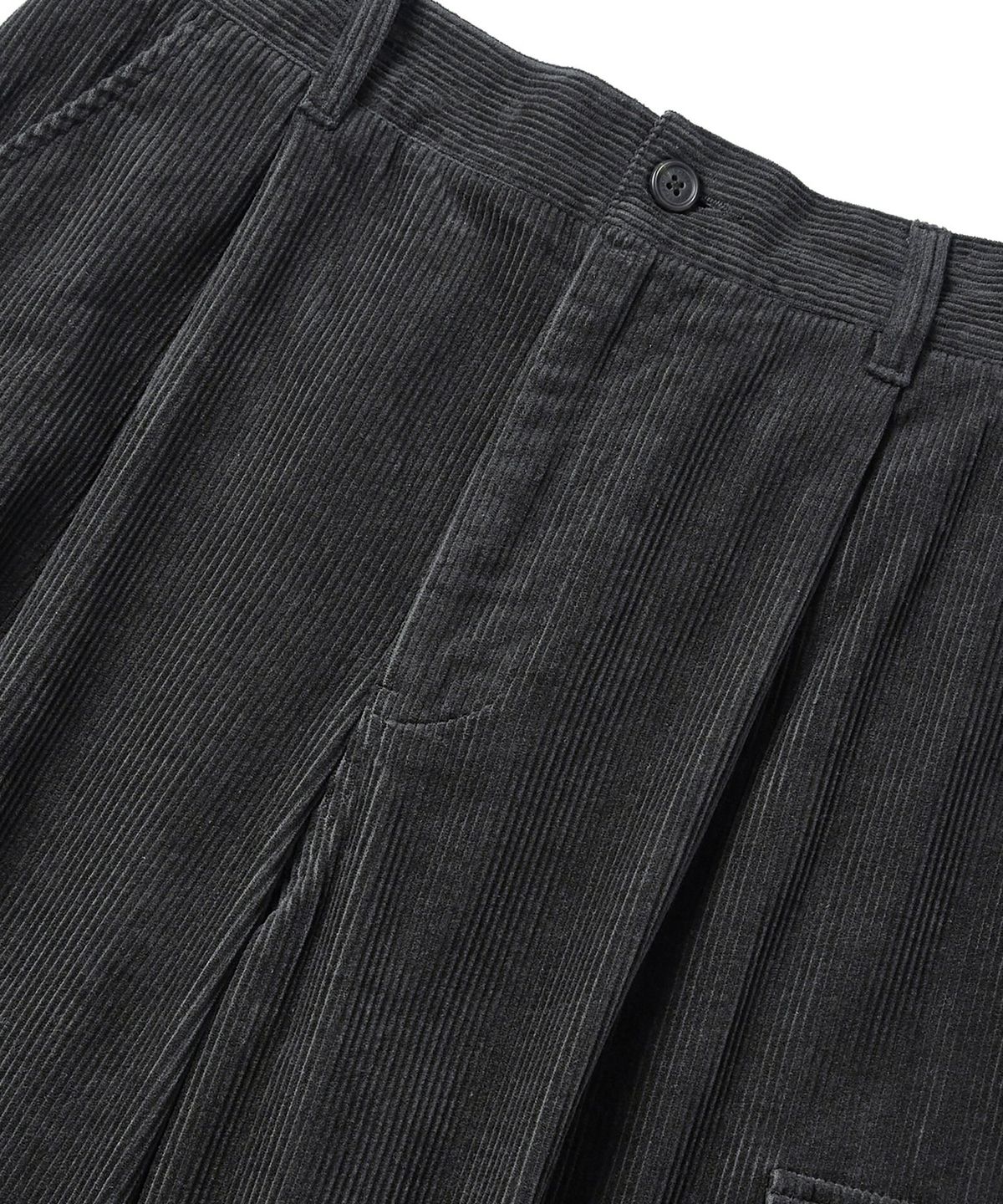 쿨트(KULTE) Corduroy cargo pants Grey