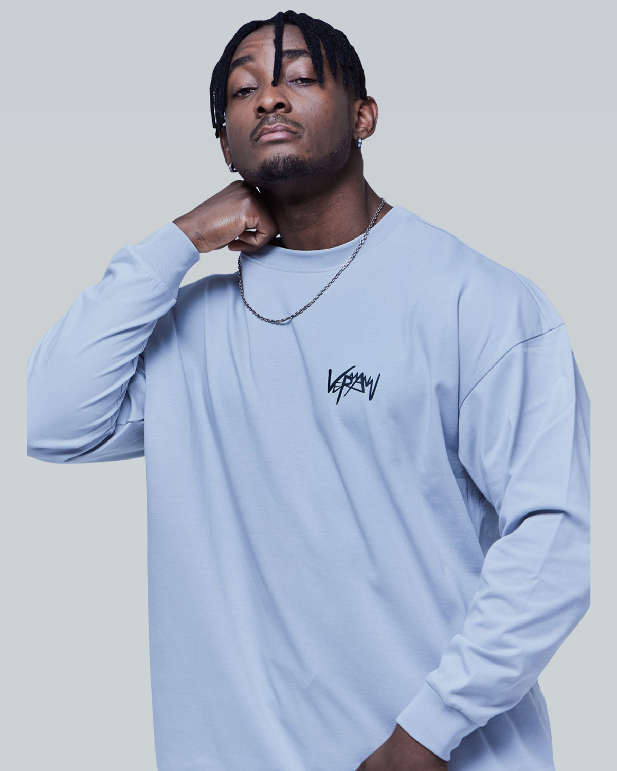 베르만 어패럴(VERMANN APPAREL) 빅로고 오버핏 롱슬리브 4colors