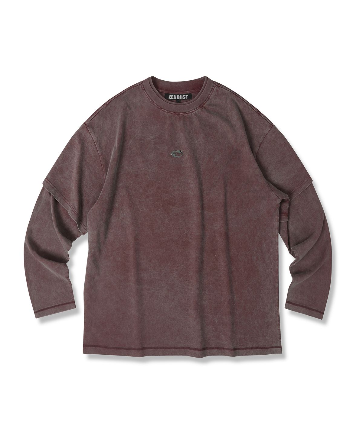 젠더스트(ZENDUST) ZD Pigment Layered T-shirt - 3COL