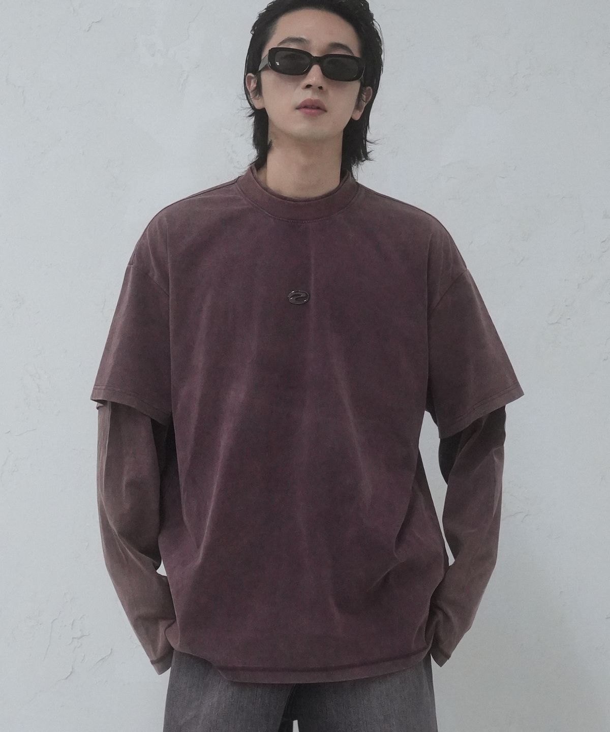 젠더스트(ZENDUST) ZD Pigment Layered T-shirt - 3COL