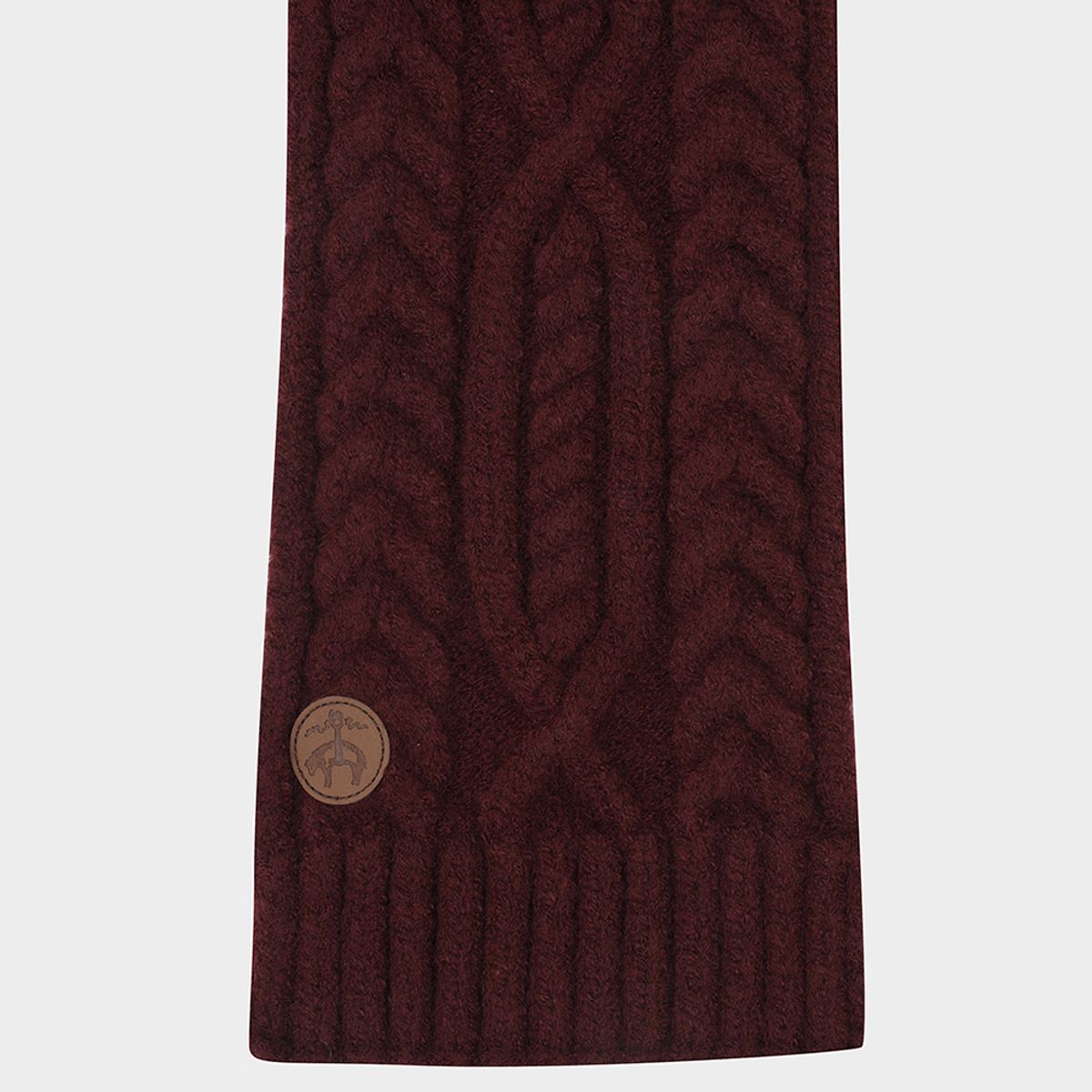 브룩스 브라더스(BROOKS BROTHERS) 케이블 니트 스카프 (바이올렛) (BBAMKB7020TEF)