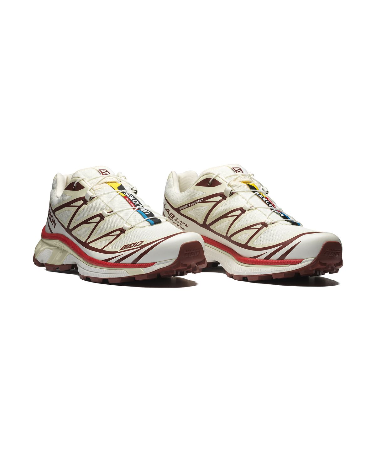 살로몬(SALOMON) XT-6 - 바닐라 아이스:그린 헤이즈:파이어드 브릭 / L47582300