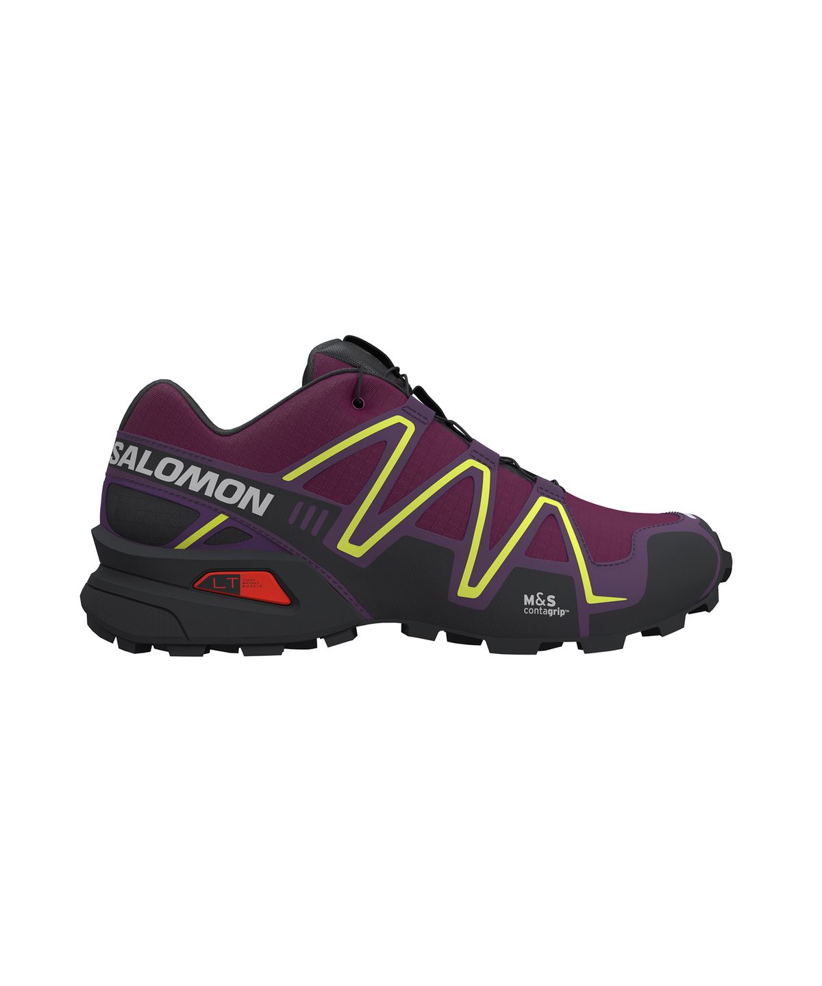 살로몬(SALOMON) 스피드크로스 3 - 플럼 카스피아:블랙:크라운 쥬얼 / L47587700