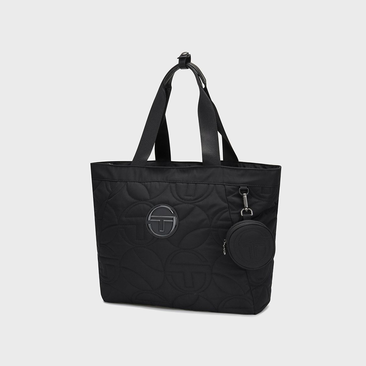 세르지오 타키니(SERGIO TACCHINI) W 라파챠 퀼팅 토트백 (Black)