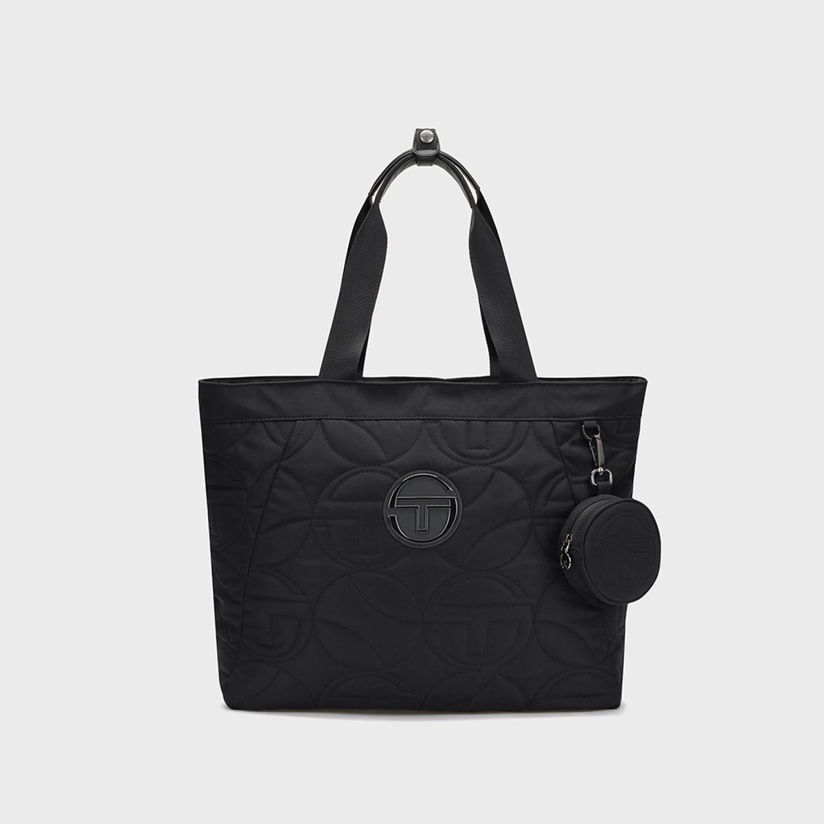 세르지오 타키니(SERGIO TACCHINI) W 라파챠 퀼팅 토트백 (Black)